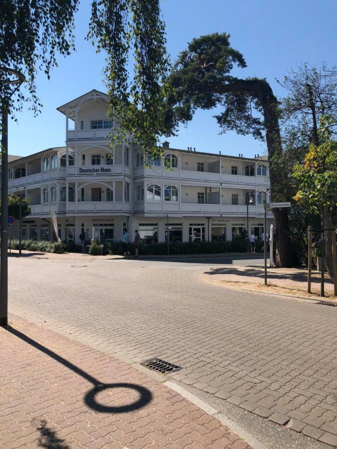 Апартаменты Deutsches Haus Остзебад Бинц Экстерьер фото